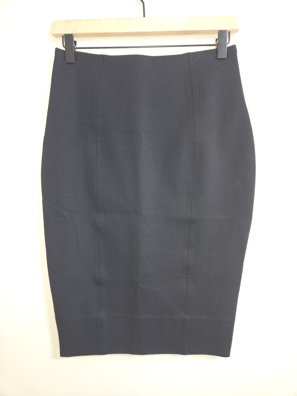 Spanx The Perfect Black Ponte Pencil Skirt Women’s Size Small NWOT Stretch Midi